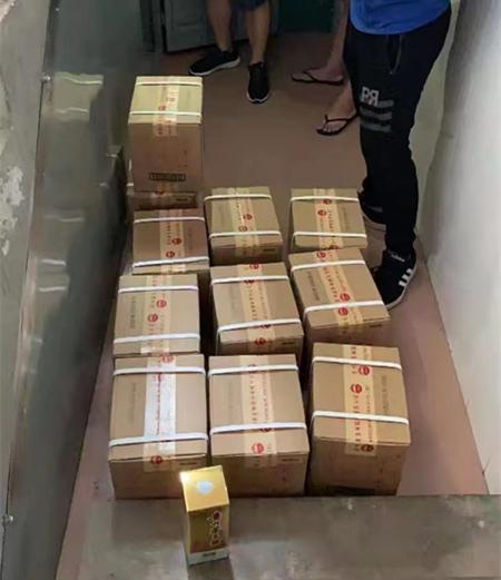 茅台酒回收现场